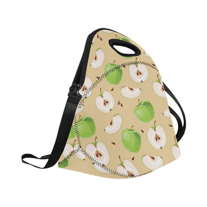 Apple Pattern Print Design AP07 Neoprene Lunch Bag-JorJune