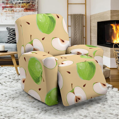 Apple Pattern Print Design AP07 Recliner Slipcover-JORJUNE.COM