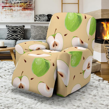 Apple Pattern Print Design AP07 Recliner Slipcover-JORJUNE.COM
