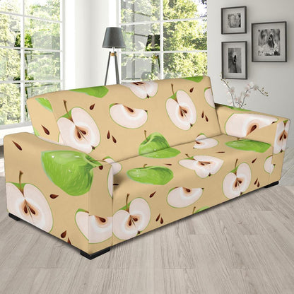 Apple Pattern Print Design AP07 Sofa Slipcover-JORJUNE.COM