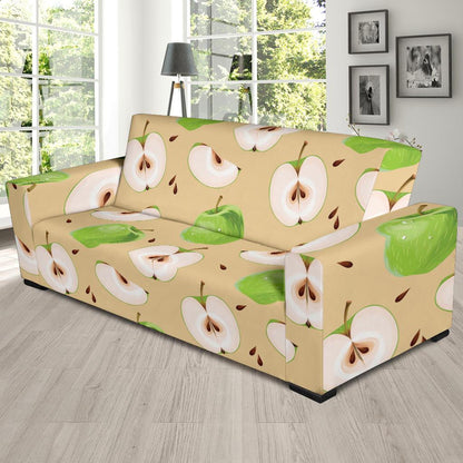 Apple Pattern Print Design AP07 Sofa Slipcover-JORJUNE.COM