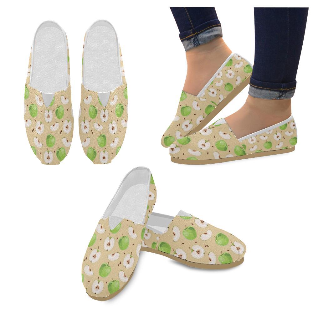 Apple Pattern Print Design AP07 Women Casual Shoes-JorJune.com
