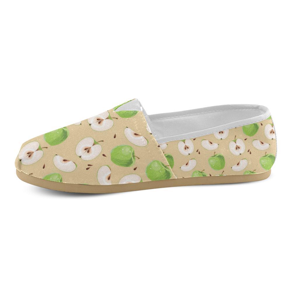 Apple Pattern Print Design AP07 Women Casual Shoes-JorJune.com