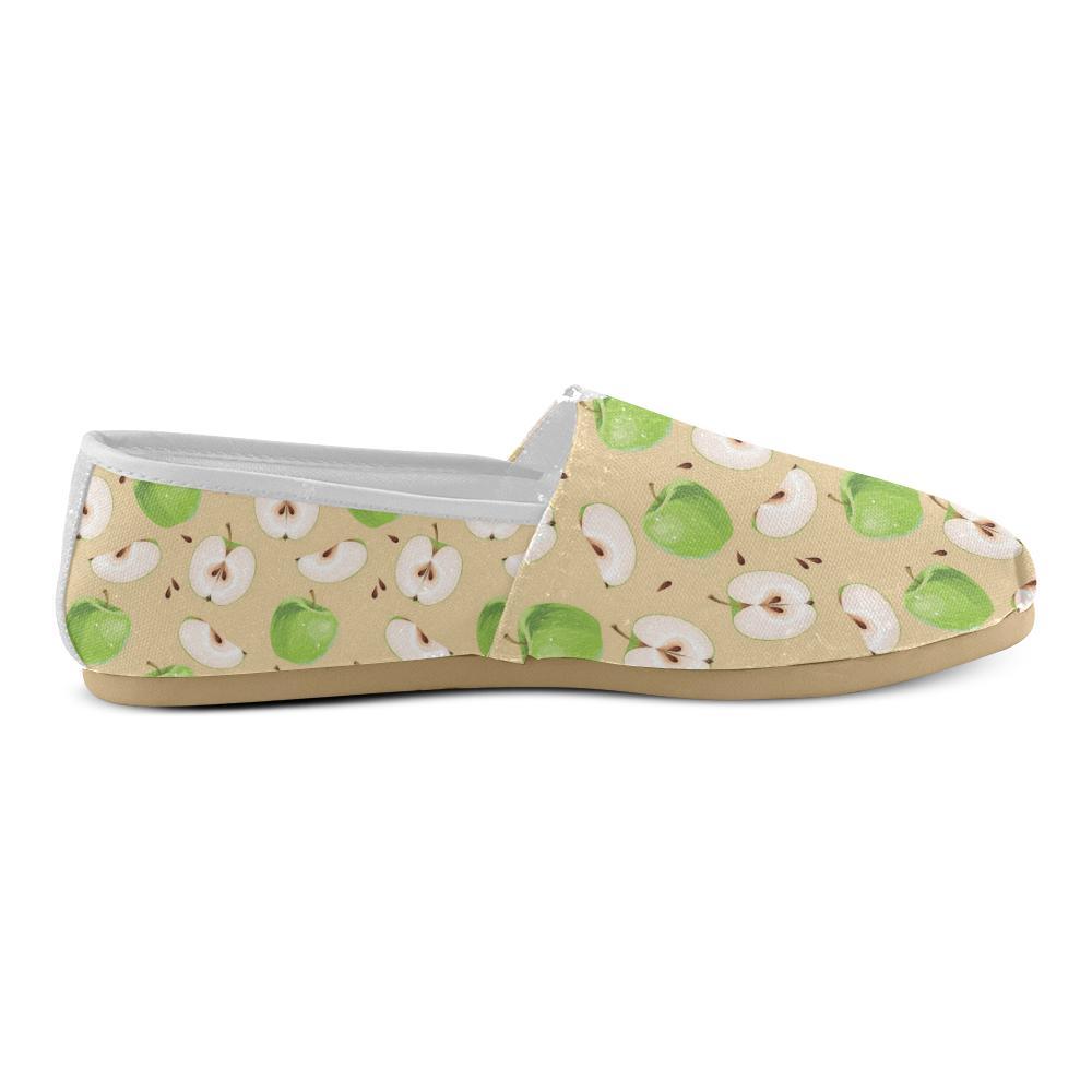 Apple Pattern Print Design AP07 Women Casual Shoes-JorJune.com