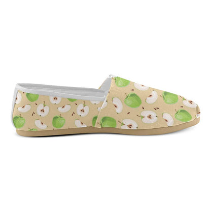 Apple Pattern Print Design AP07 Women Casual Shoes-JorJune.com