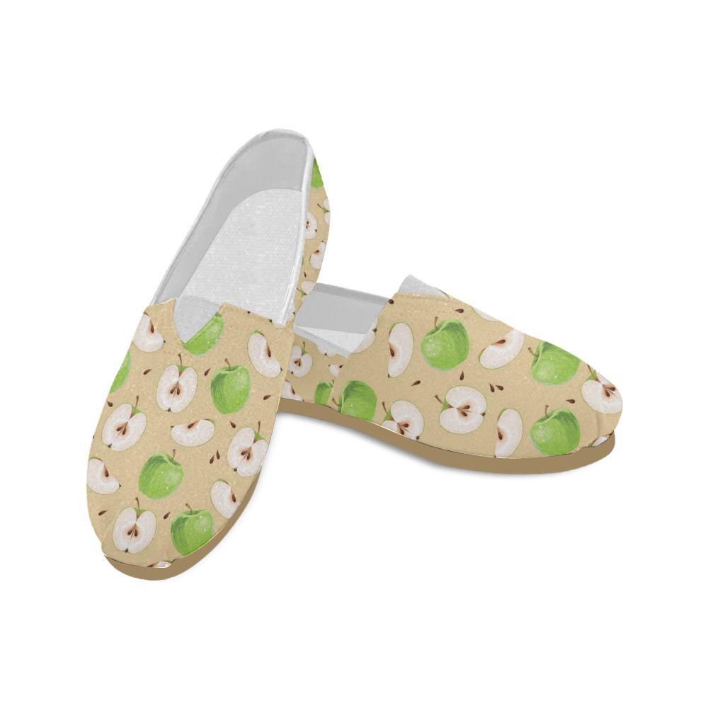 Apple Pattern Print Design AP07 Women Casual Shoes-JorJune.com