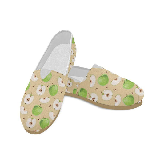 Apple Pattern Print Design AP07 Women Casual Shoes-JorJune.com