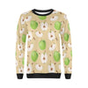 Apple Pattern Print Design AP07 Women Long Sleeve Sweatshirt-JorJune