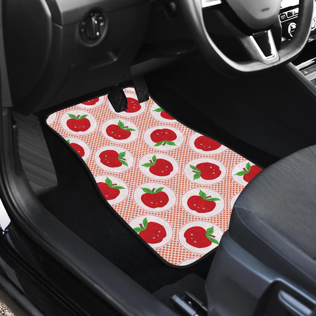 Apple Pattern Print Design AP08 Car Floor Mats-JorJune