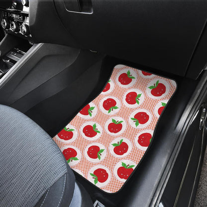 Apple Pattern Print Design AP08 Car Floor Mats-JorJune