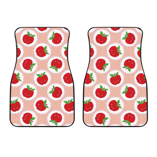 Apple Pattern Print Design AP08 Car Floor Mats-JorJune