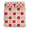 Apple Pattern Print Design AP08 Duvet Cover Bedding Set-JORJUNE.COM