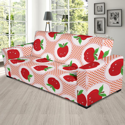 Apple Pattern Print Design AP08 Sofa Slipcover-JORJUNE.COM