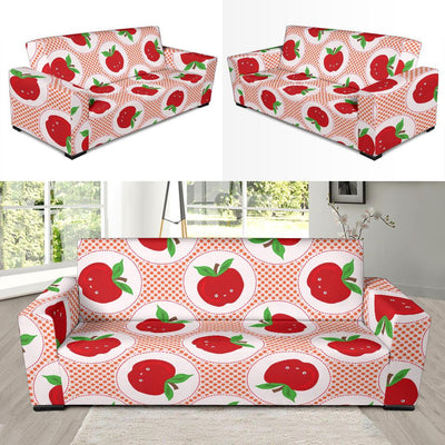 Apple Pattern Print Design AP08 Sofa Slipcover-JORJUNE.COM
