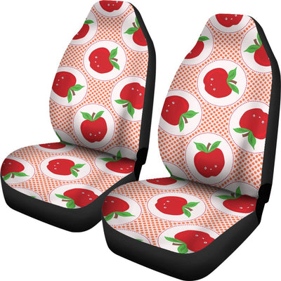 Apple Pattern Print Design AP08 Universal Fit Car Seat Covers