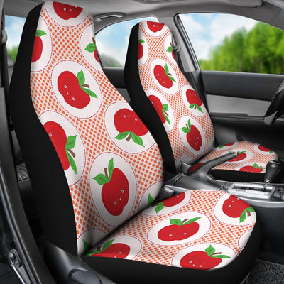 Apple Pattern Print Design AP08 Universal Fit Car Seat Covers