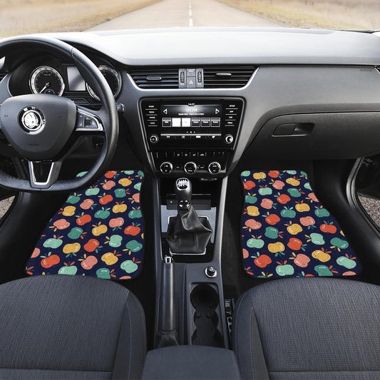 Apple Pattern Print Design AP09 Car Floor Mats-JorJune