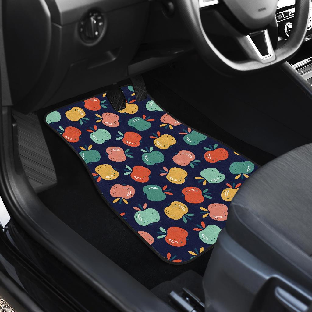 Apple Pattern Print Design AP09 Car Floor Mats-JorJune