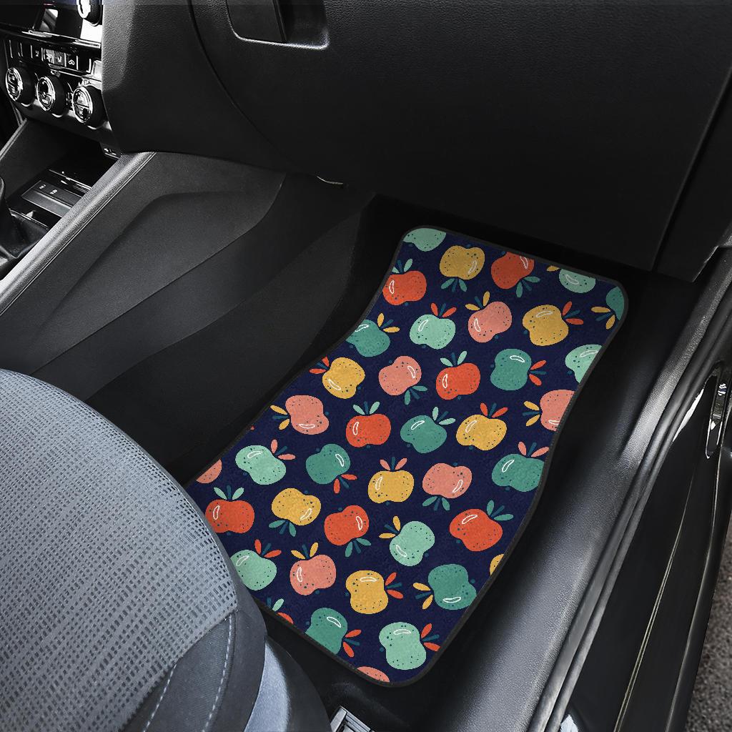 Apple Pattern Print Design AP09 Car Floor Mats-JorJune