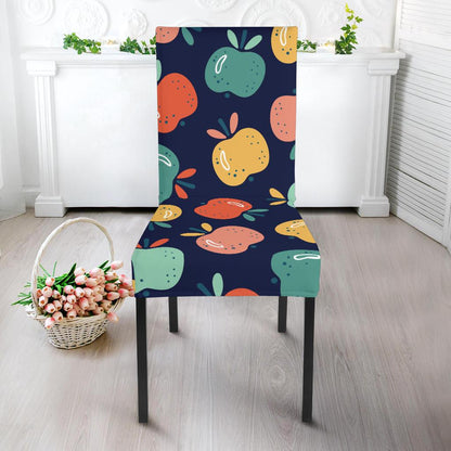 Apple Pattern Print Design AP09 Dining Chair Slipcover-JORJUNE.COM