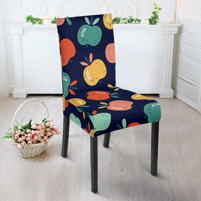 Apple Pattern Print Design AP09 Dining Chair Slipcover-JORJUNE.COM
