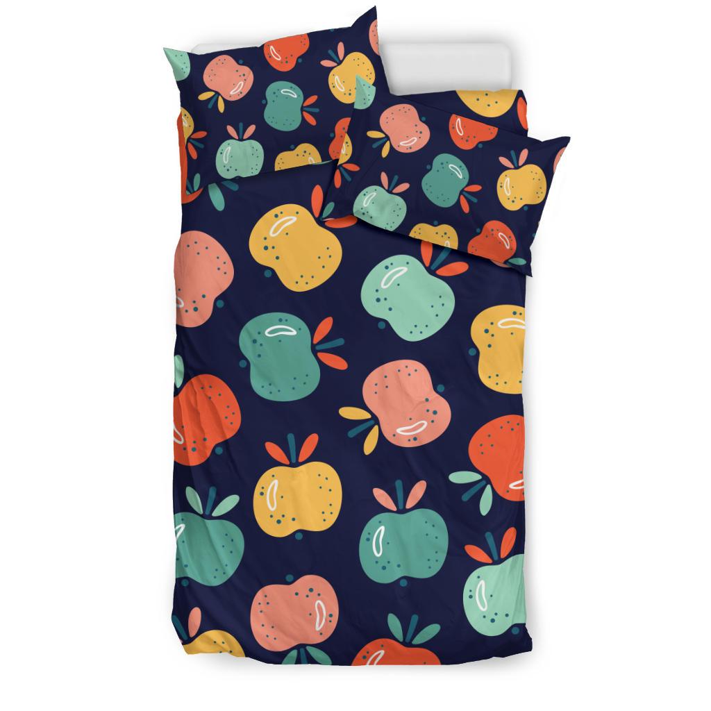 Apple Pattern Print Design AP09 Duvet Cover Bedding Set-JORJUNE.COM
