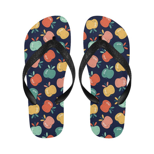 Apple Pattern Print Design AP09 Flip Flops-JorJune
