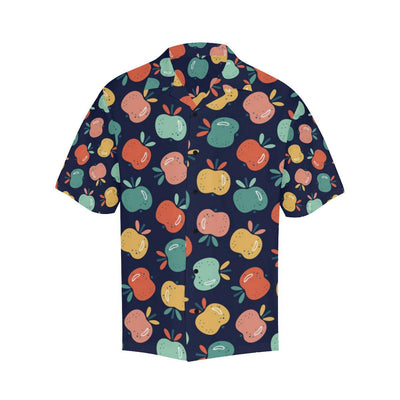 Apple Pattern Print Design AP09 Men Hawaiian Shirt-JorJune