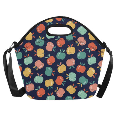 Apple Pattern Print Design AP09 Neoprene Lunch Bag-JorJune