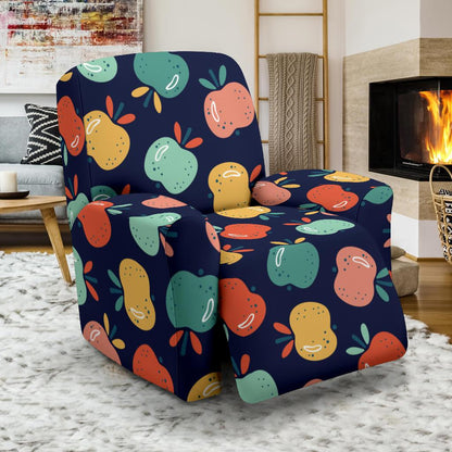 Apple Pattern Print Design AP09 Recliner Slipcover-JORJUNE.COM