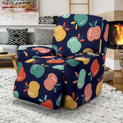 Apple Pattern Print Design AP09 Recliner Slipcover-JORJUNE.COM