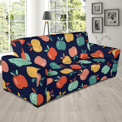Apple Pattern Print Design AP09 Sofa Slipcover-JORJUNE.COM