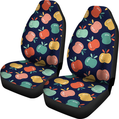 Apple Pattern Print Design AP09 Universal Fit Car Seat Covers