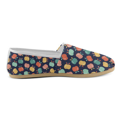 Apple Pattern Print Design AP09 Women Casual Shoes-JorJune.com