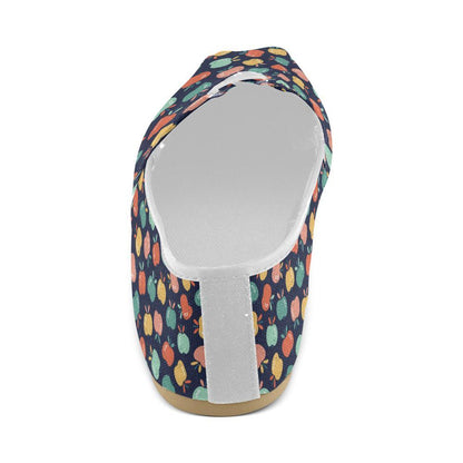 Apple Pattern Print Design AP09 Women Casual Shoes-JorJune.com