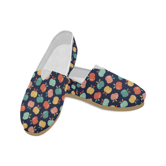 Apple Pattern Print Design AP09 Women Casual Shoes-JorJune.com