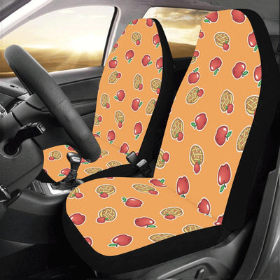 Apple Pie Pattern Print Design 02 Car Seat Covers (Set of 2)-JORJUNE.COM