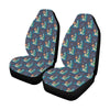 Aquarius Zodiac Pattern Print Design 03 Car Seat Covers (Set of 2)-JORJUNE.COM