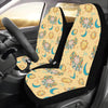 Aries Zodiac Pattern Print Design 03 Car Seat Covers (Set of 2)-JORJUNE.COM