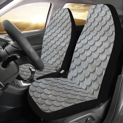 Armor Scales Pattern Print Design 03 Car Seat Covers (Set of 2)-JORJUNE.COM