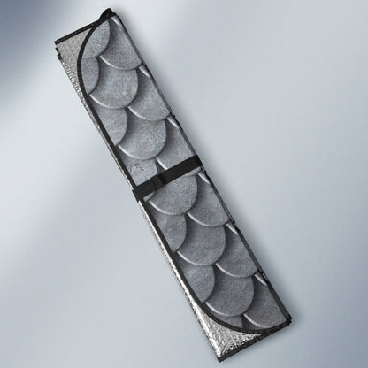 Armor Scales Pattern Print Design 03 Car Sun Shade-JORJUNE.COM