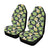 Artichoke Pattern Print Design 01 Car Seat Covers (Set of 2)-JORJUNE.COM