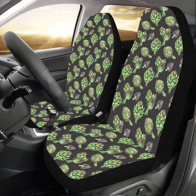 Artichoke Pattern Print Design 02 Car Seat Covers (Set of 2)-JORJUNE.COM