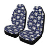 Astronaut Pattern Print Design 01 Car Seat Covers (Set of 2)-JORJUNE.COM