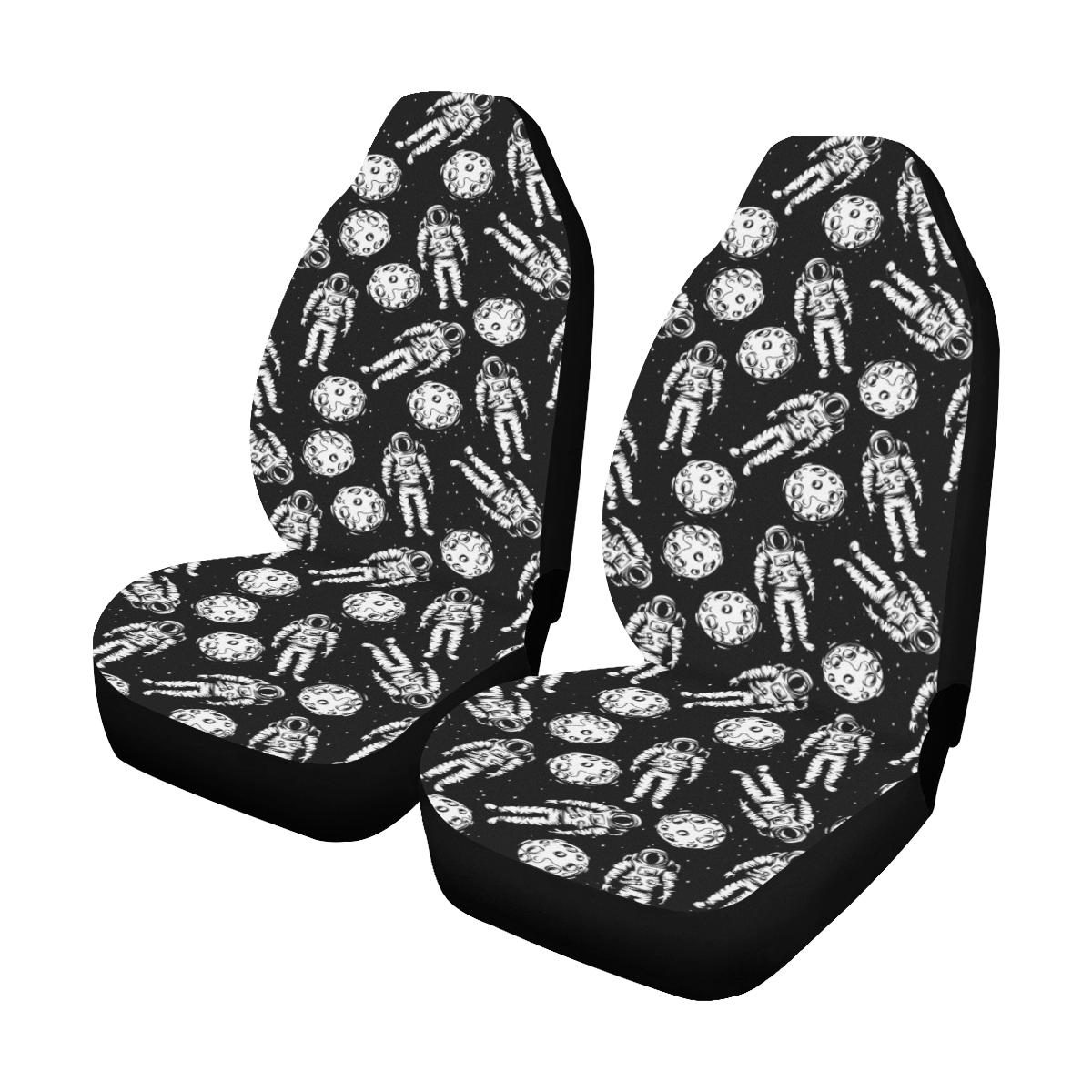 Astronaut Pattern Print Design 03 Car Seat Covers (Set of 2)-JORJUNE.COM