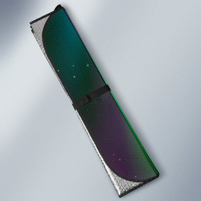 Aurora Borealis Pattern Print Design 03 Car Sun Shade-JORJUNE.COM