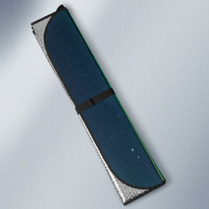 Aurora Borealis Pattern Print Design 04 Car Sun Shade-JORJUNE.COM