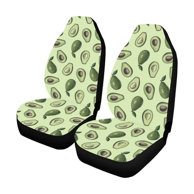 Avocado Pattern Print Design 02 Car Seat Covers (Set of 2)-JORJUNE.COM