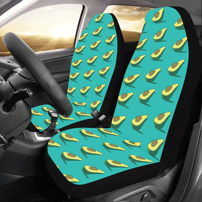 Avocado Pattern Print Design 03 Car Seat Covers (Set of 2)-JORJUNE.COM