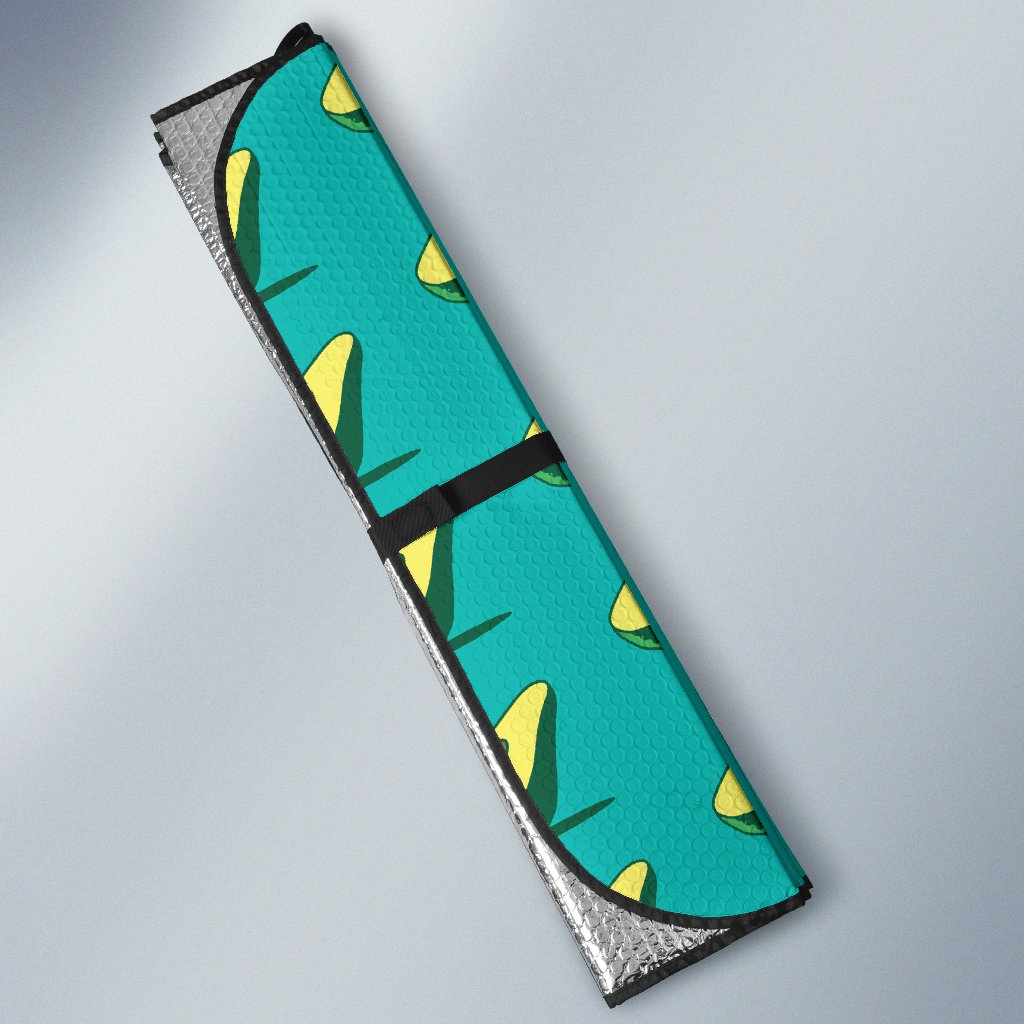 Avocado Pattern Print Design 03 Car Sun Shade-JORJUNE.COM